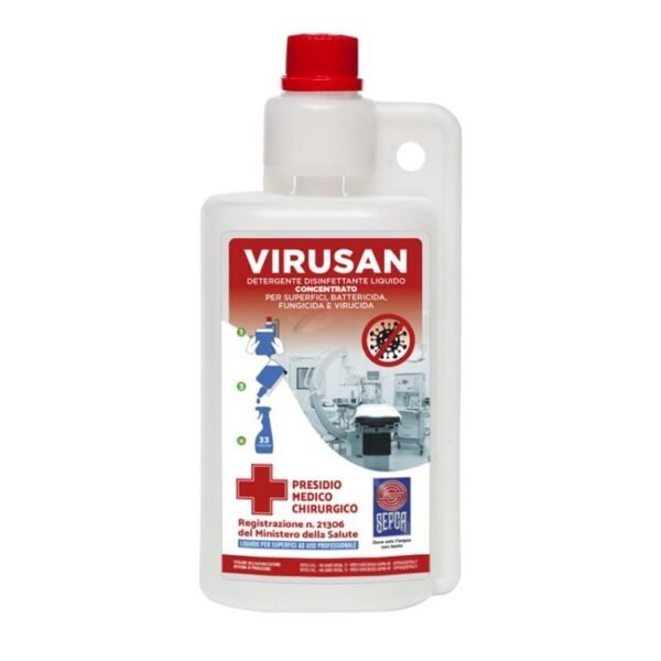 Detergent profesional antibacterian - VIRUSAN 1 L